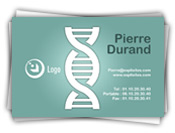 Carte de visite scientifique - adn