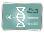 Carte de visite scientifique - adn