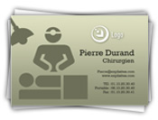 Carte de visite medical - chirurgie